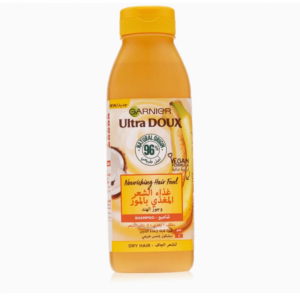 شامبو الترا دو مغذي للشعر بالموز للشعر الجاف من غارنييه - 350 مل