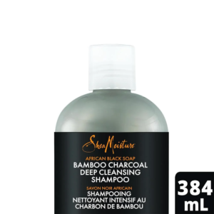 شيا مويستشر شامبو 384 مل  تنظيف عميق بالصابون الأسود