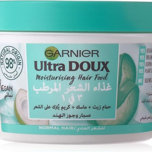 شامبو مغذي ومرطب الشعر الترا دو بخلاصة صبار الالوفيرا للشعر العادي من غارنييه- 390 مل