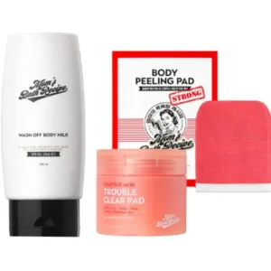 مجموعة مومز باث للتخلص من خلايا الجلد الميت والشوائب