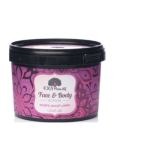 اكسا مقشر الوجه والجسم غزل البنات 400غرام