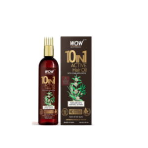 10 في 1 زيت شعر فعال مع مشط ، 200 مل من واو سكين ساينس – Wow Skin Science 10 in 1 Active Hair Oil With Comb, 200ml
