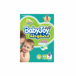 حفاظات للأطفال كبير بيبي جوي مقاس 4 60 حبة