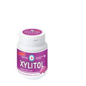 علكة بنكهة التوت والنعناع خالية من السكر من لوتي اكسيليتول - 58 جرام