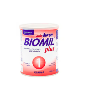 بيوميل بلس حليب أطفال رقم 1 / 400 جم / من عمر 0 - 6 شهور