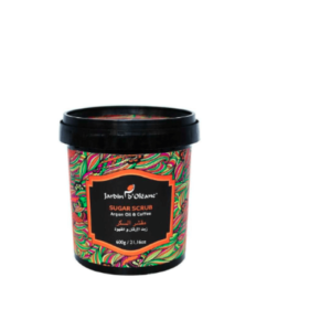 مقشر السكر بزيت الأركان والقهوة من جاردن اوليان - 600 جرام