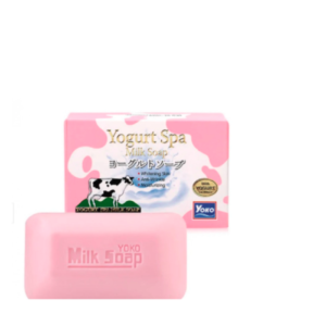 صابون حليب يوجرت سبا من يوكو 90 ج وردي