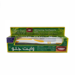 وايت جلو معجون مبيض للاسنان بالاعشاب الطبيعية - 100 مل