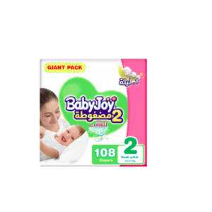 بيبي جوي عبوة التوفير الضخم مقاس 1 عبوة 108 حفاض