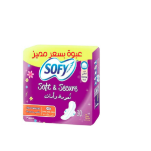 سوفي حفائض نسائية ماكسي مضغوطة كبير بالاجنحة 30 حفاضة
