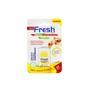 فريش مور شرائح معطرة للفم بنكهة الليمون- 24 شريحة