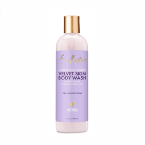 غسول الجسم المخملي بماء الأرز الأرجواني من شيا مويستشر – 384مل