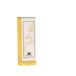 معطر الجسم و المناطق الحساسه مسك فانيلا من ماركة اكسا - 200 مل