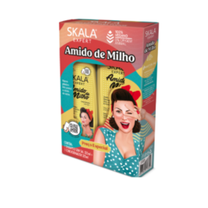 سكالا مجموعة نشأ الذرة شامبو + بلسم (325 مل لكل عبوة)