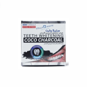 ستيلا وايت بودرة الفحم المنشط لتبييض الاسنان -40 جم