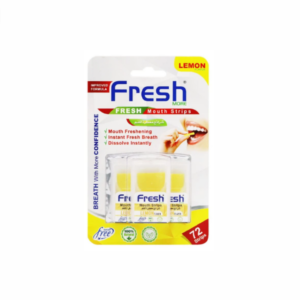 فريش مور شرائح معطرة للفم بنكهة الليمون - 72 شريحة