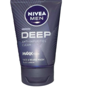 غسول عميق للوجه واللحية للتنظيف وازالة الشوائب من نيفيا 100 مل