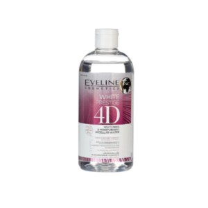ماء ميسيلار وايت برستيج 4 دي لتفتيح وترطيب البشرة من ايفلين - 400 مل