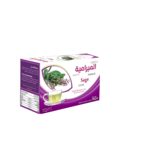 مشروب الميرامية الطبيعي من زهرة فيولا 24 كيس