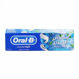 اورال بي كومبليت معجون أسنان إنتعاش النعناع + أسنان قوية - 100 مل