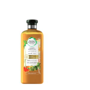 شامبو لنعومة الشعر بزيت المورينغا من هيربل - 400 مل