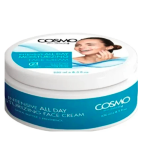 كريم للترطيب المكثف طوال اليوم للوجه والجسم من كوزمو 250 مل