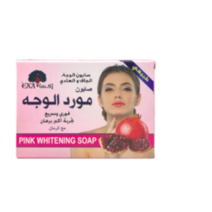 اكسا صابون مورد الوجه للوجه العادي والجاف بالرمان 100 غرام