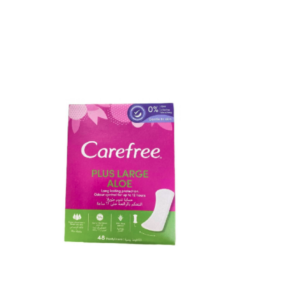 فوط صحية كيرفرى 48 فوطة خلاصة القطن والصبار