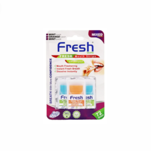 فريش مور شرائح معطرة للفم بنكهة النعناع والبرتقال - 72 شريحة