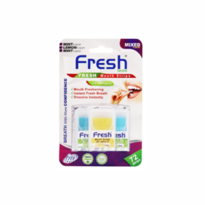فريش مور شرائح معطرة للفم بنكهة النعناع والليمون - 72 شريحة