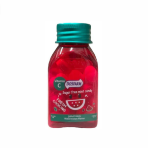 دوس فارم حلوى مع فيتامين بنكهة البطيخ خالية من السكر 22جم