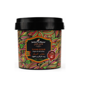مقشر السكر بزيت الأركان والقهوة من جاردن اوليان – 300 جرام