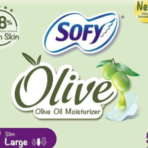 فوط نسائية بالاجنحة بتصميم رفيع وحجم كبير 29 سم من سوفي اوليف، 56 فوطة