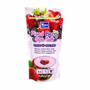 مقشر ملح سبا للجسم بالتوت المشكل من يوكو300ج