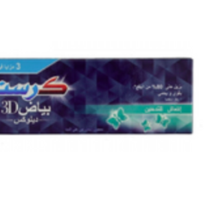 معجون تبييض الأسنان ثري دي وايت ديلوكس انتعاش المدخنين من كرست - 75 مل