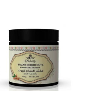 لمسة ابداع كيوت مقشر السكر باللوز وزيت الأرجان - 500جرام