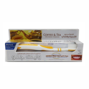 وايت جلو معجون اسنان بتركيبة محبي القهوة والشاي - 100 مل