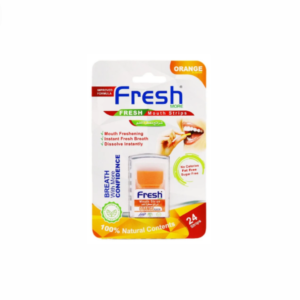 فريش مور شرائح معطرة للفم بنكهة البرتقال - 24 شريحة