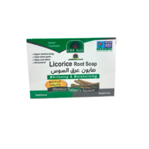 اكسا صابون عرق السوس للتفتيح والترطيب - 100 جم