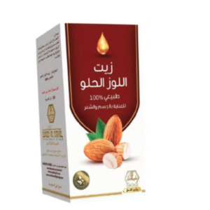 وادى النحل زيت اللوز الحلو للعناية بالشعر والجسم - 125 مل