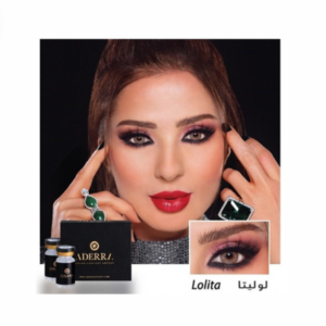 عدسات لاصقة لون لوليتا مدة 6 اشهر من اديرا