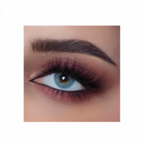 عدسات لاصقه لون سكاي بلو من لينس مي