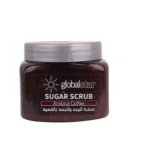 جلوبال ستار صنفرة للوجه و الجسم بالقهوة - 600جم