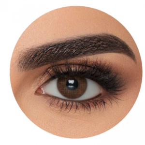 عدسات ملونة من ثري دي كالرز - براون