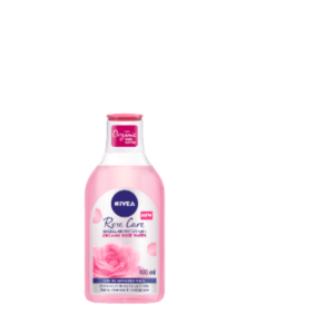مزيل المكياج ماء ميسلار روز كير مع ماء الورد العضوي من نيفيا - 400مل