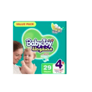 بيبي جوي - حفاضات أطفال مقاس(4+) كبير أكثر 10-18كجم 29 حفاضة