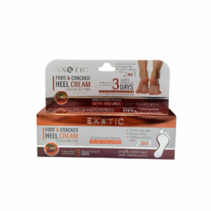 كريم العناية بالأقدام الجافة وتشققات الكعب بزبدة الكاكاو