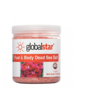 املاح البحر الميت للجسم والقدمين باللافندر من جلوبال ستار 1 كيلو