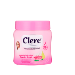 كريم لترطيب الجسم برائحة الباودر للنساء من كلير - 500 مل