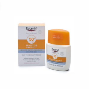 سائل الحماية من الشمس للبشرة الحساسة SPF 50+ من يوسيرين 50مل